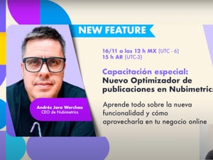 WEBINARS OPTIMIZADOR DE PUBLICACIONES